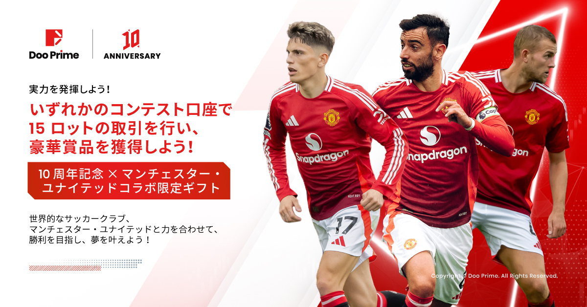 Doo Primeの10周年を記念して、#DooTraderチャリティートレードコンテストの開催が決定!